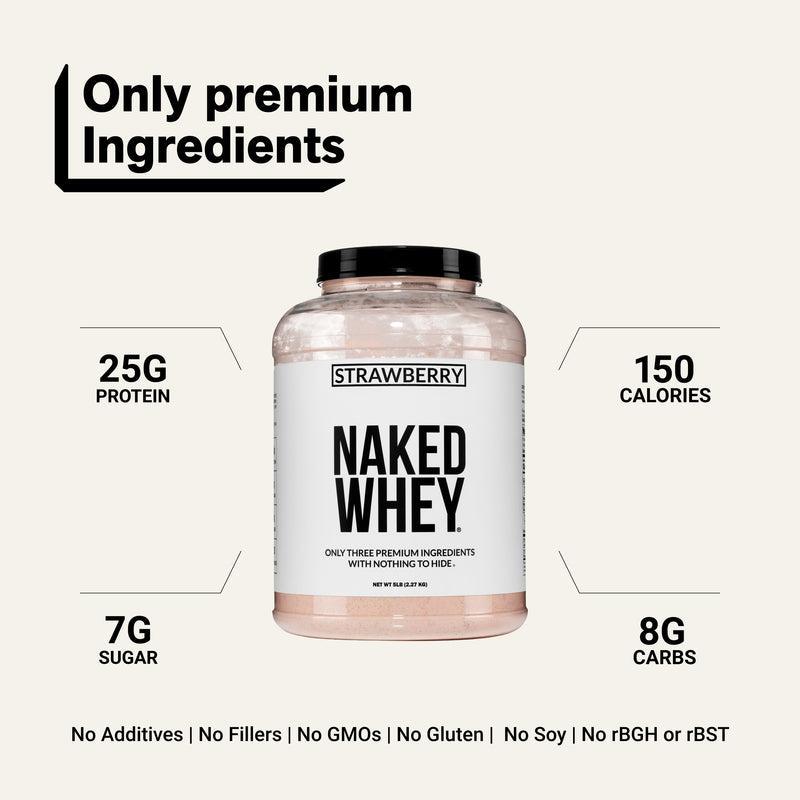 Strawberry Whey Protein Powder - Strawberry