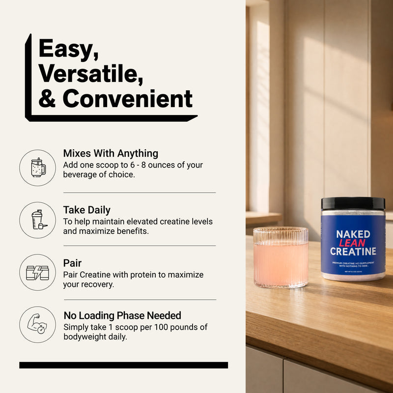 Creatine HCl Powder - Unflavored