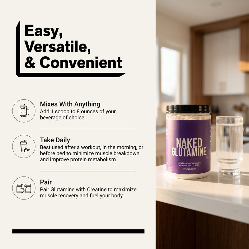 Glutamine - 2.2LB