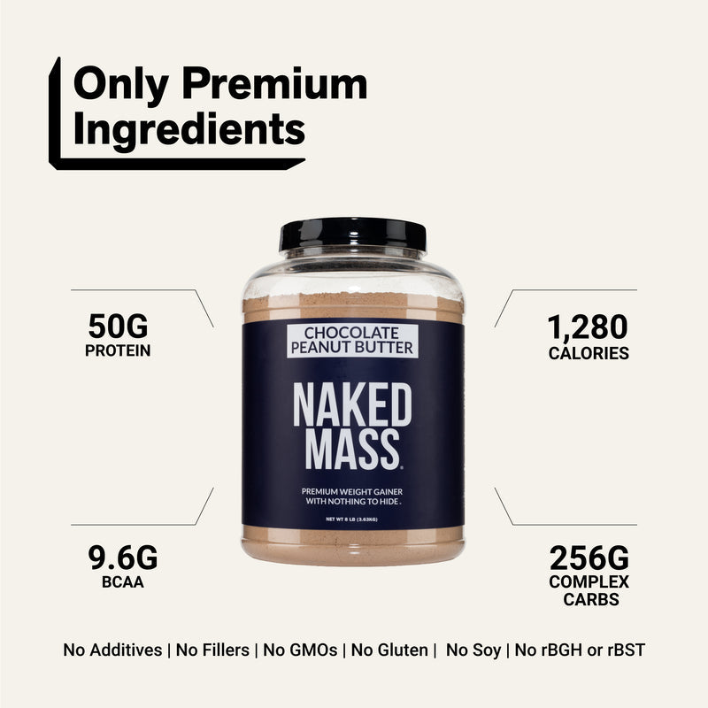 Chocolate Peanut Butter Mass Gainer Protein Supplement - Chocolate PB