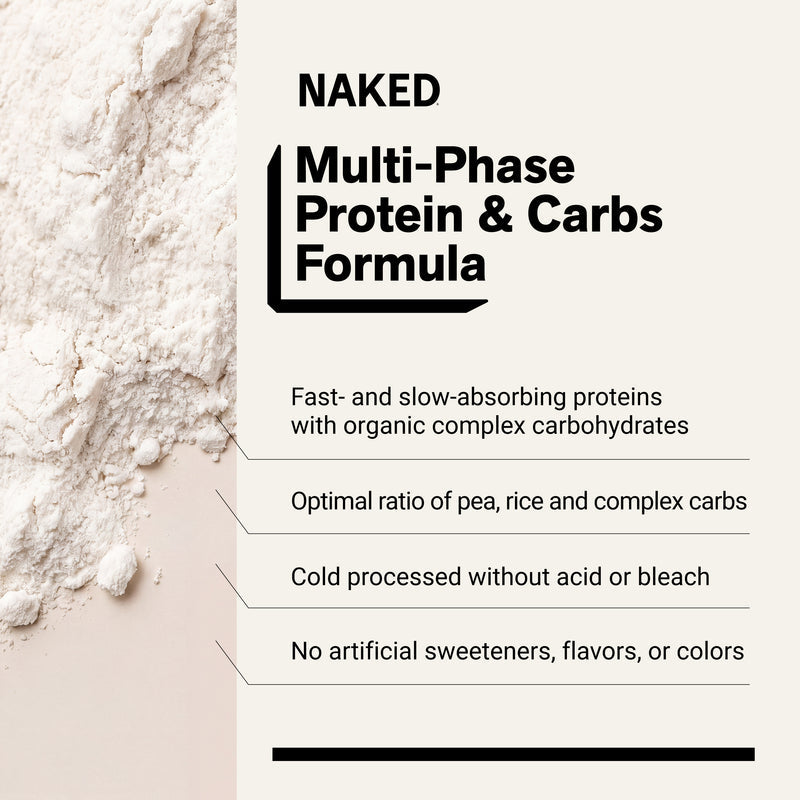 Vegan Mass Gainer Supplement - Unflavored (Vegan)
