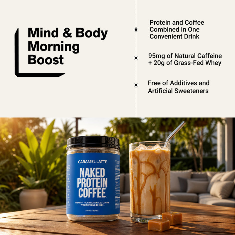 Caramel Latte Protein Iced Coffee - Caramel Latte