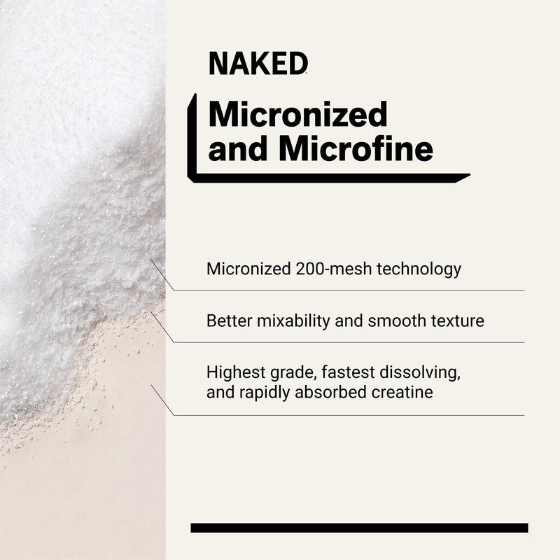 Creatine Monohydrate Powder - Unflavored