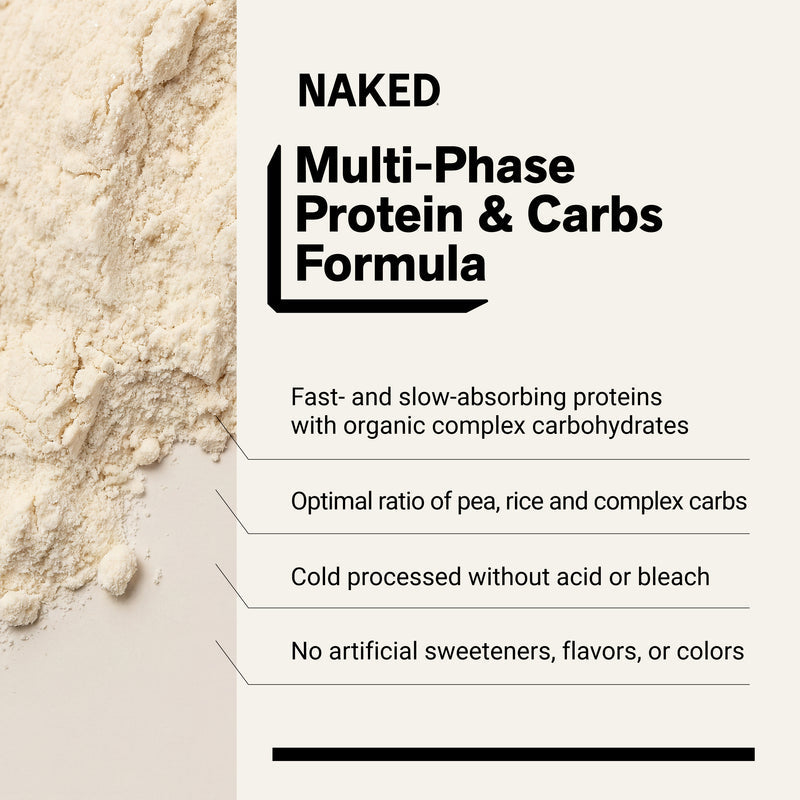 Vanilla Vegan Mass Gainer Supplement - Vanilla (Vegan)