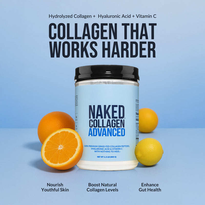 Chocolate Collagen Peptides with Hyaluronic Acid - Chocolate Advanced Collagen Peptides
