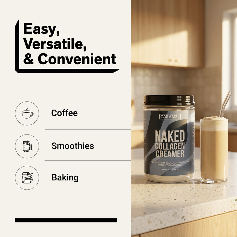 Caramel Coffee Creamer - Caramel Collagen Creamer